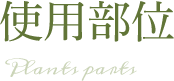 使用部位